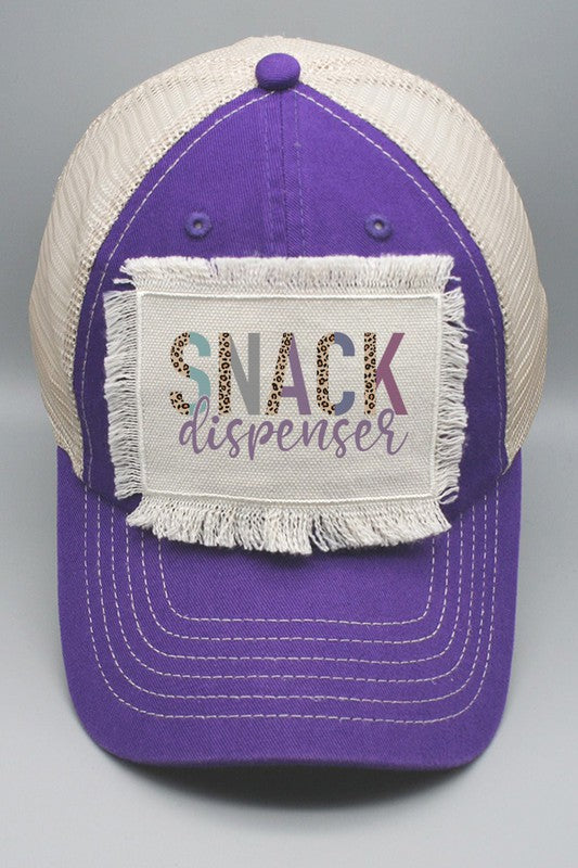 Leopard Snack Dispenser Patch Trucker Hat