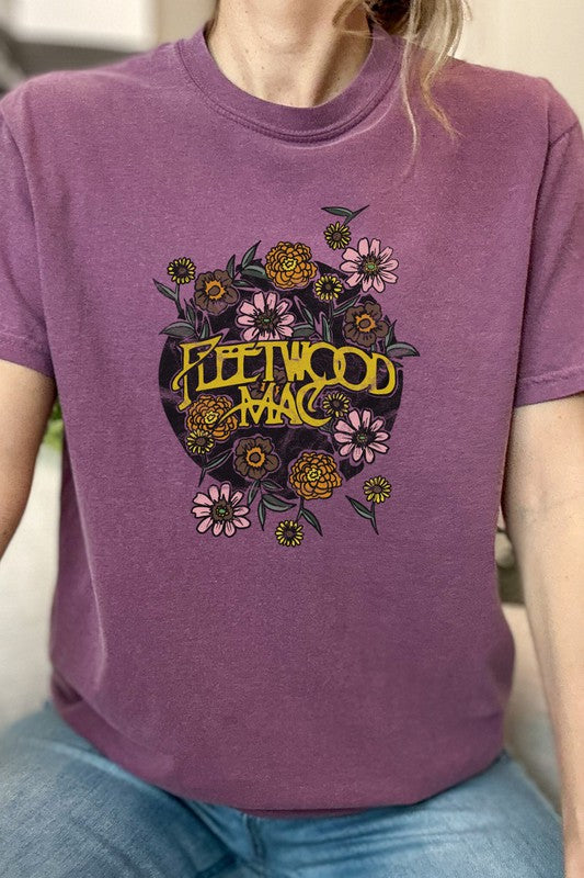 Retro Fleetwood Mac Comfort Colors Graphic Tee