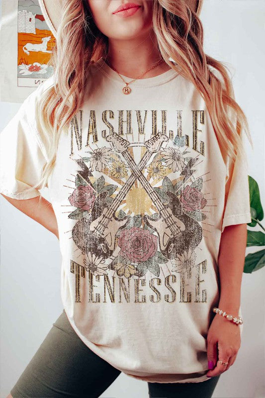 NASHVILLE TENNESSEE GRAPHIC T-SHIRT