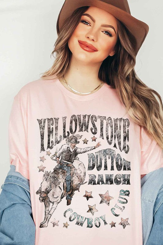 YELLOWSTONE OVERSIZED GRAPHIC TEE / T-SHIRT