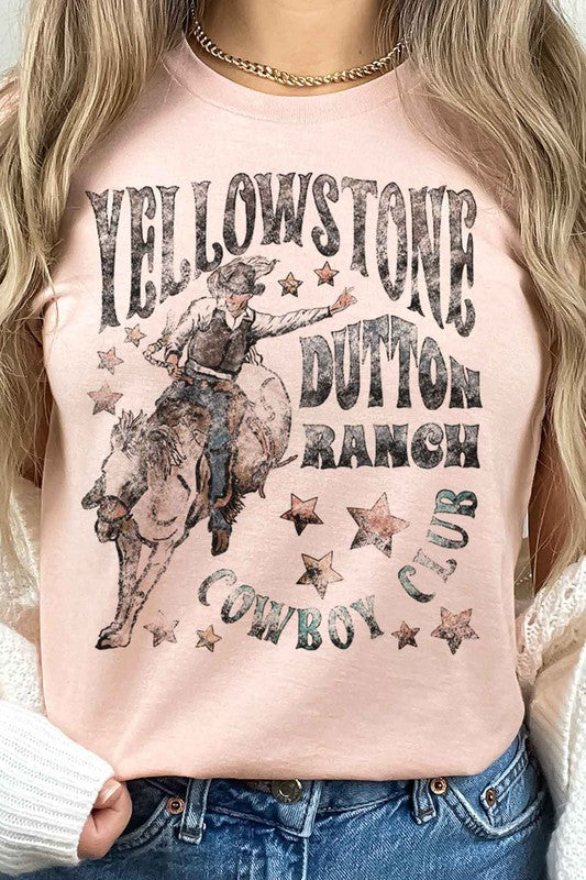 YELLOWSTONE OVERSIZED GRAPHIC TEE / T-SHIRT