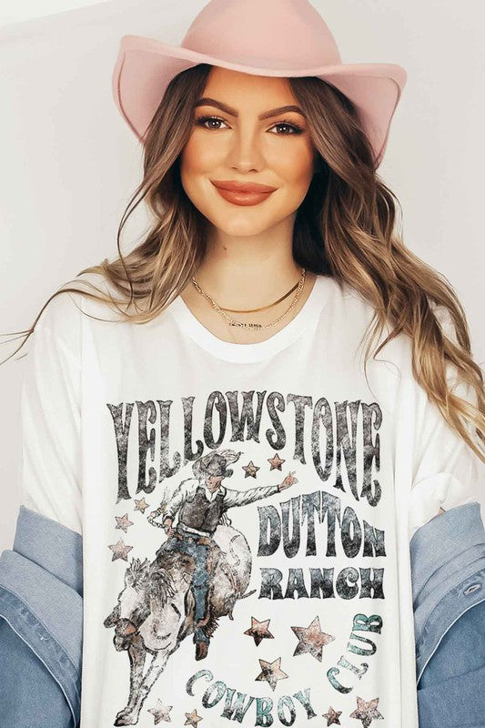 YELLOWSTONE OVERSIZED GRAPHIC TEE / T-SHIRT