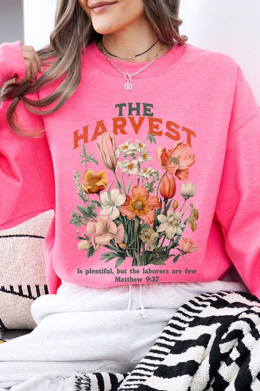 The Harvest Christian Graphic Fleece Sweatshirts