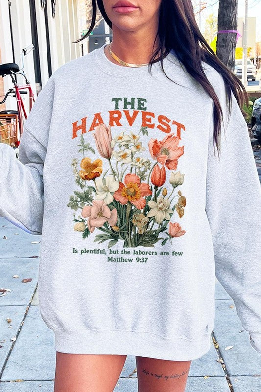 The Harvest Christian Graphic Fleece Sweatshirts