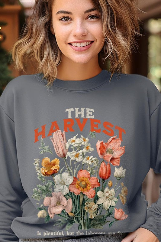 The Harvest Christian Graphic Fleece Sweatshirts