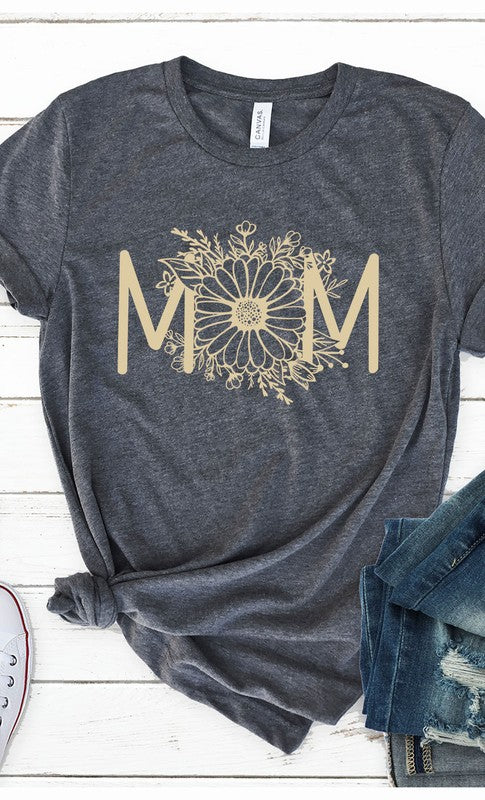 Boho Floral Mom Graphic Tee