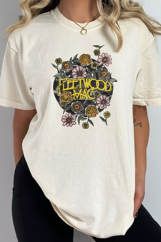 Retro Fleetwood Mac Comfort Colors Graphic Tee