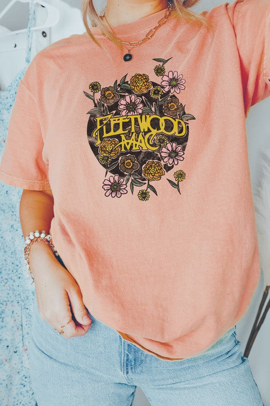 Retro Fleetwood Mac Comfort Colors Graphic Tee