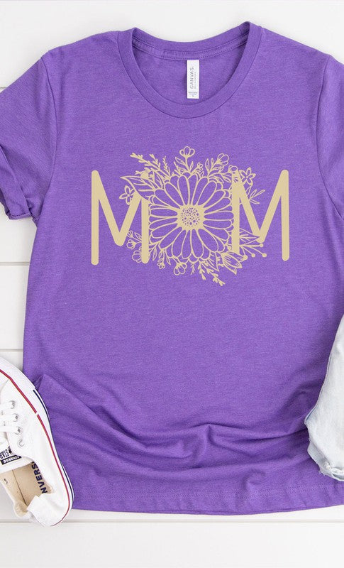 Boho Floral Mom Graphic Tee